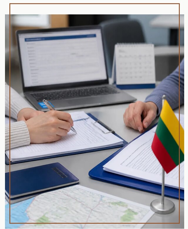 Профессиональное оформление визы в Литву для поездки в Колпине