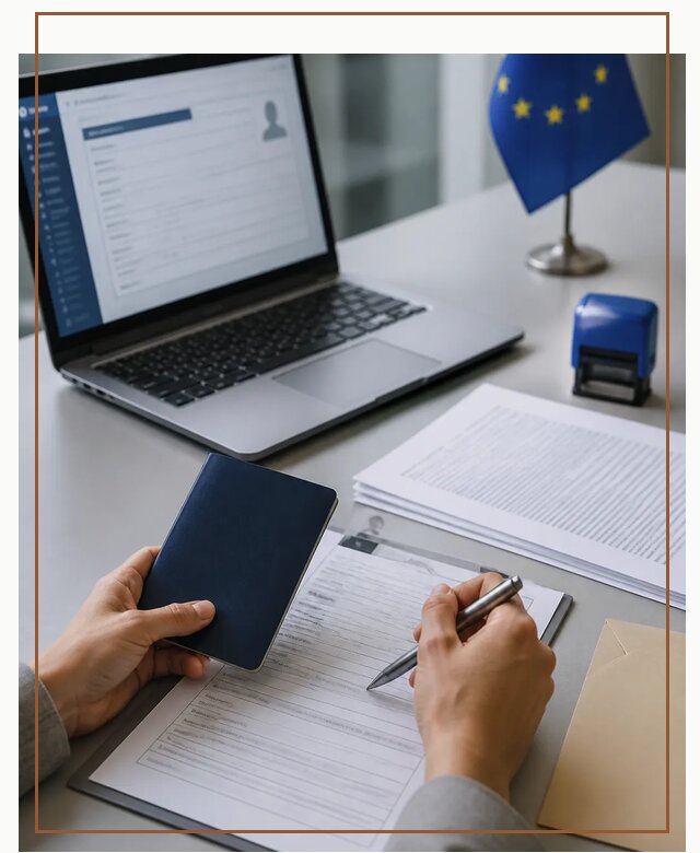 Оформление национальной визы D для переезда и работы в Колпине