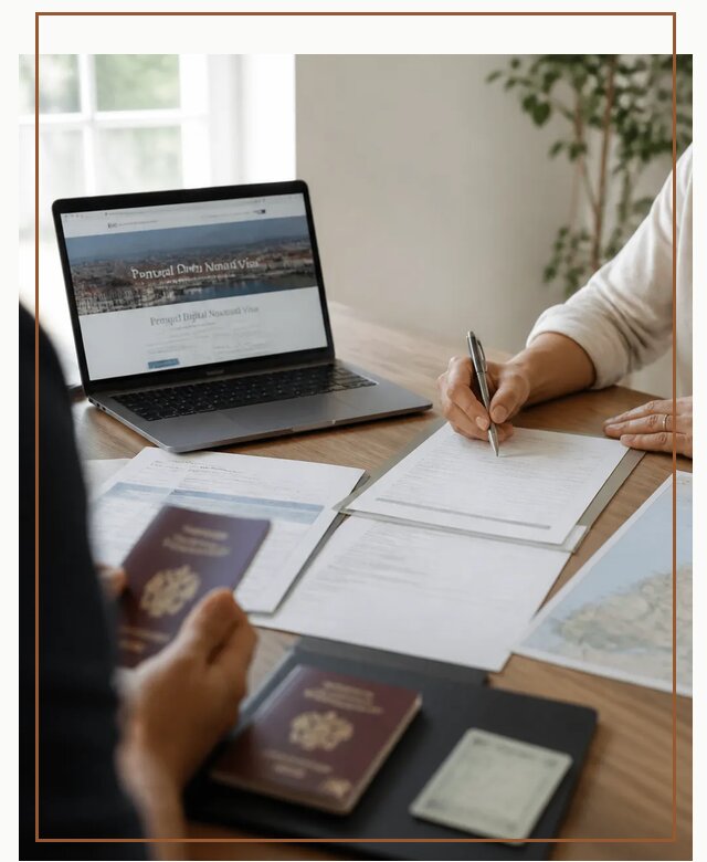 Оформление Digital Nomad и ВНЖ Португалии в Колпине